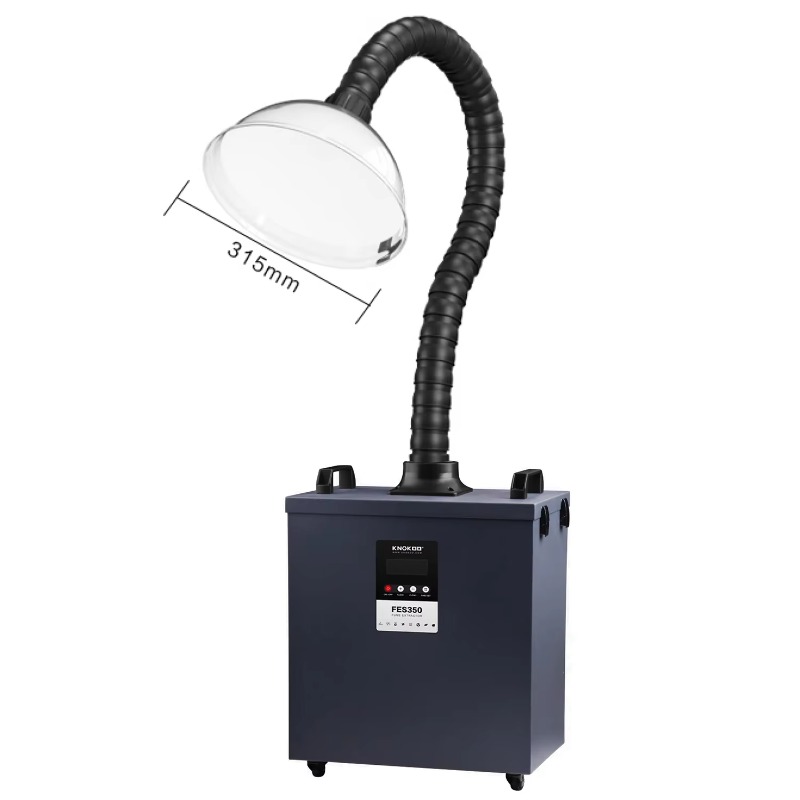 3D Printing Industry - Extrator de Fumaça Industrial KNOKOO 350W,