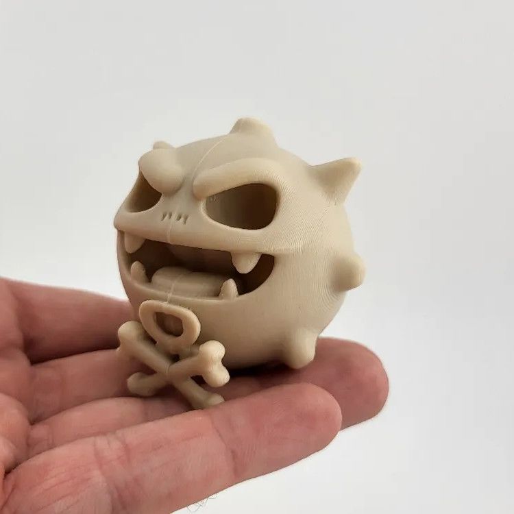 3D Printing Idea - Figura de Fóssil Esquelético Pokémon Impressa