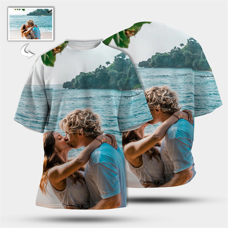 3D Printing Foto - Camiseta personalizada com impressão 3d, foto