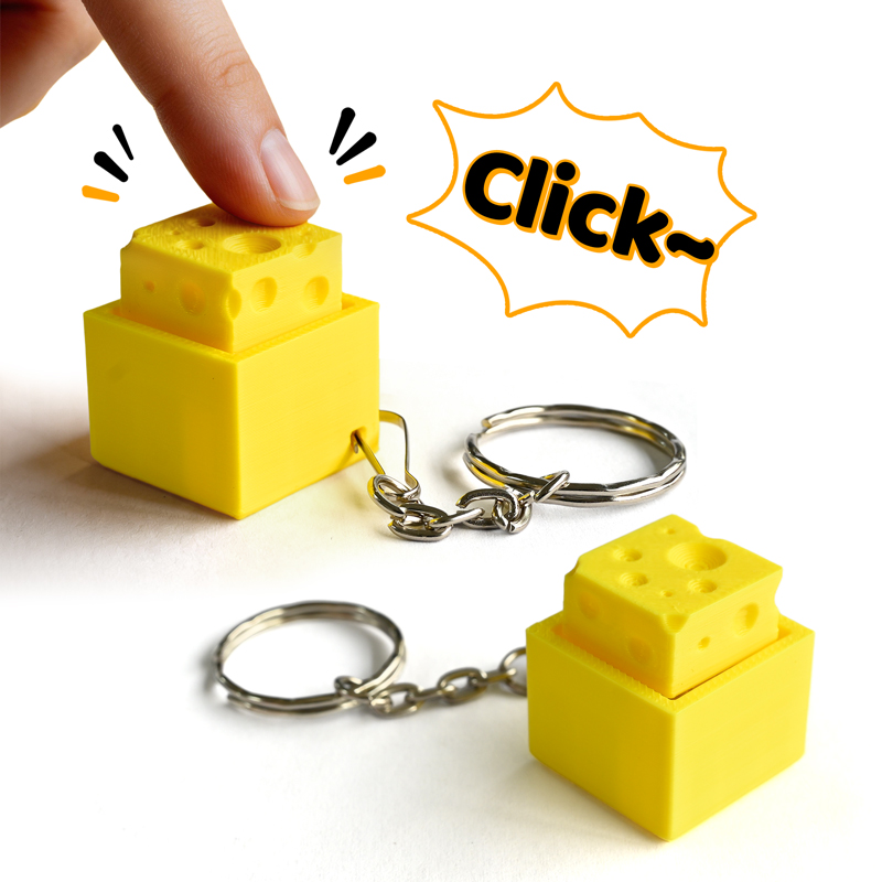Chaveiro Fidget Clicker 3D Imp - 3D Printing Idea avaliação e preço