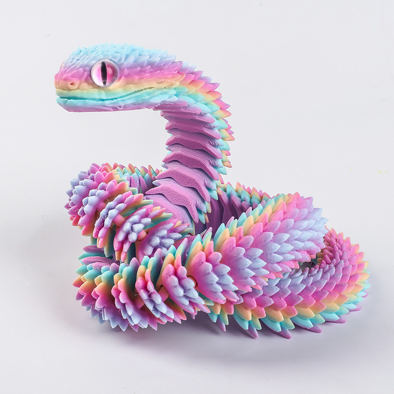 Novo 2026 Estátua de Cobra Rea - 3D Printing Idea avaliação e preço