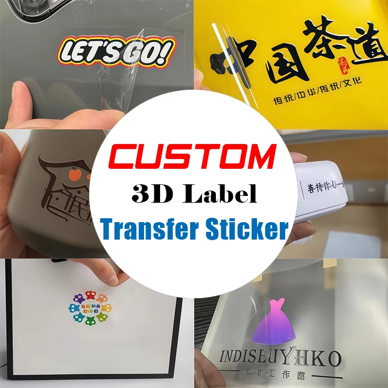 50 Adesivos Personalizados par - 3D Printing Logo avaliação e preço