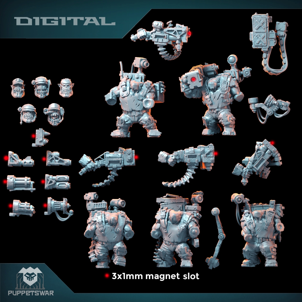 Esquadrão Orc Ultimate Badasse - 3D Printing Liquid avaliação e preço