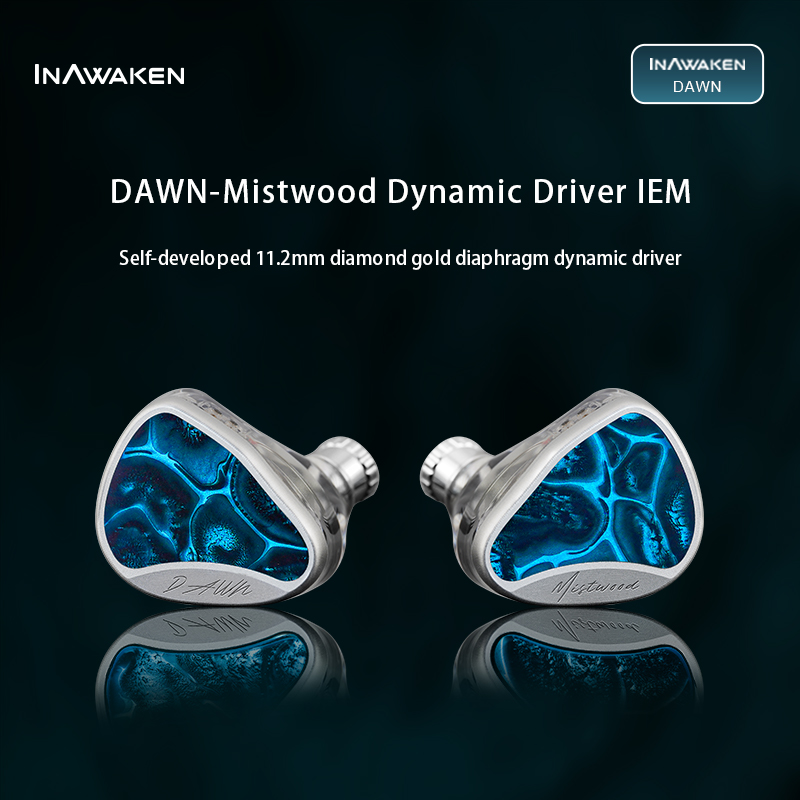 INAWAKEN Dawn Mistwood In-Ear  - 3D Printing Technology avaliação e preço