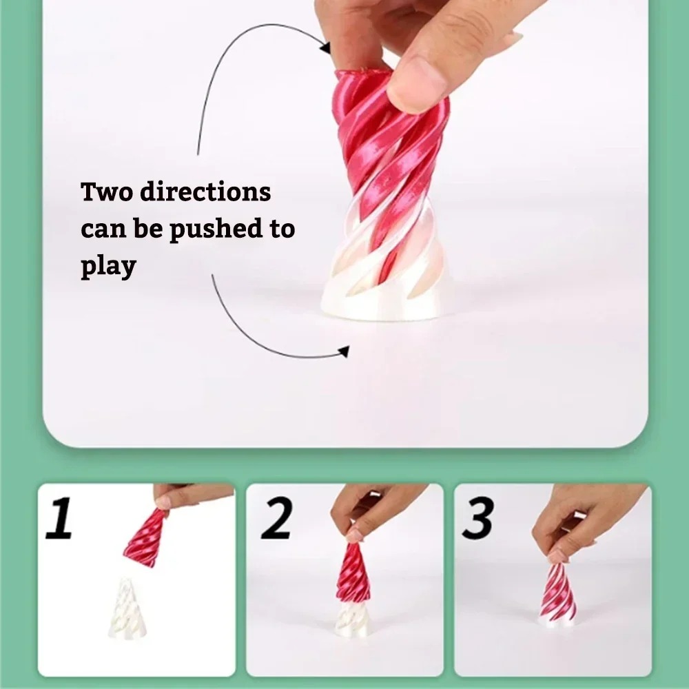 Brinquedo de Cone Espiral Impr - 3D Printing Idea avaliação e preço