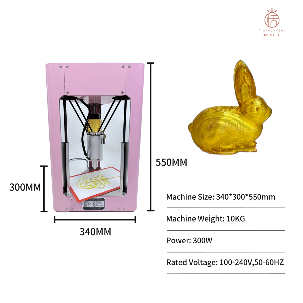 Impressora de Pintura em Açúca - 3D Printing Design Maker avaliação e preço
